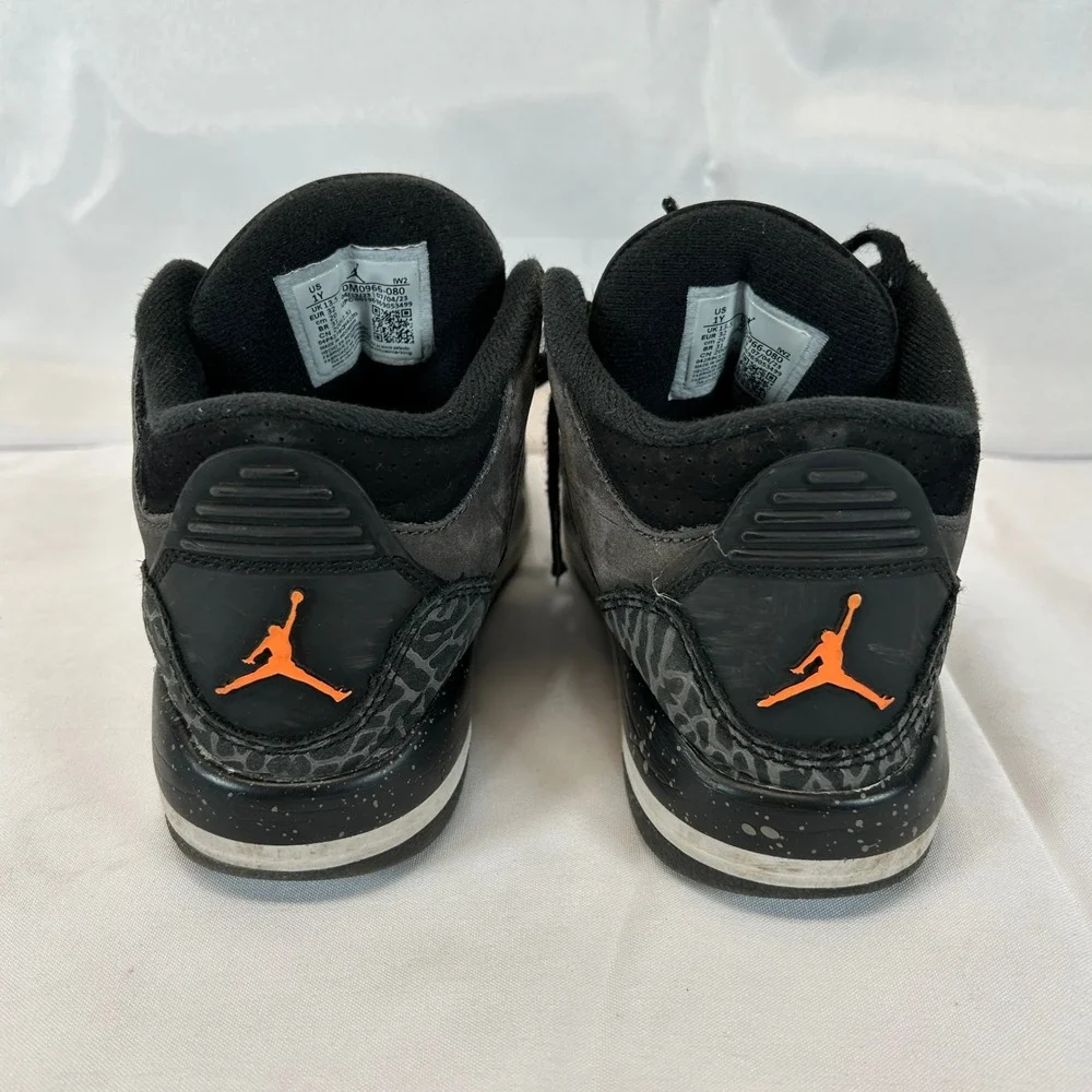 Jordan Air Jordan 3 Retro Fear Night Stadium Total Orange DM0966-080 Kids 1Y